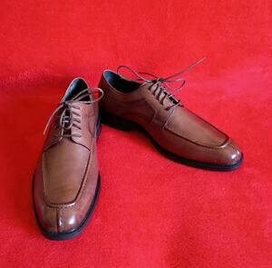 Joseph Abboud Leather Split Toe Oxfords Italian Loafer Dress Shoes Mens Sz 8.5D